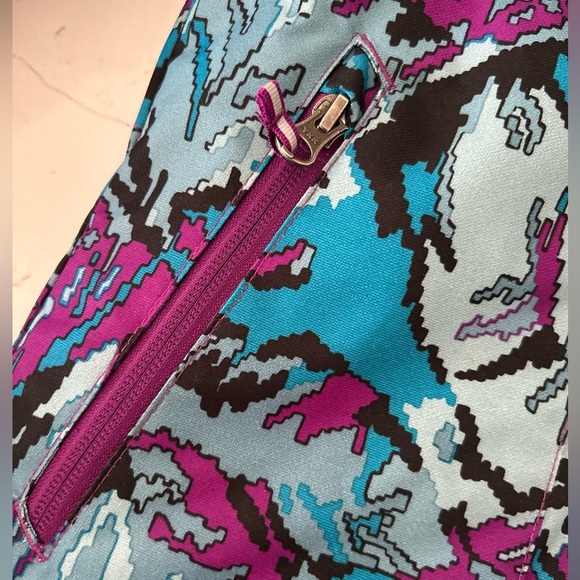 Columbia Blue and Purple Interchangeable Patterned Jacket - Picture 3 of 8